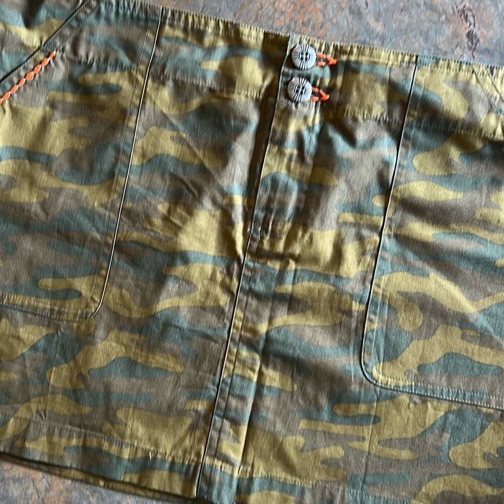 Victoria’s Secret Vintage Mini Micro Camo Skirt Medium